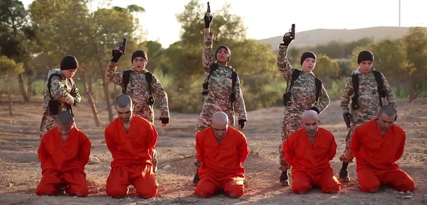 ISIS Kids executing prisoners 