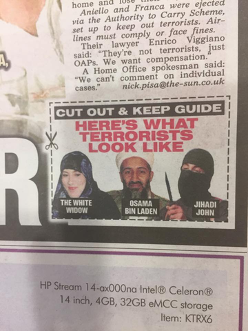 The Suns guide to what a terrorist looks like including images of Osama Bin Laden, Jihadi John and The White Widow
