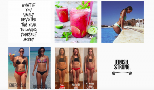 Kayla Itsines Instagram Posts examples