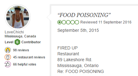 Review Food Poisoning