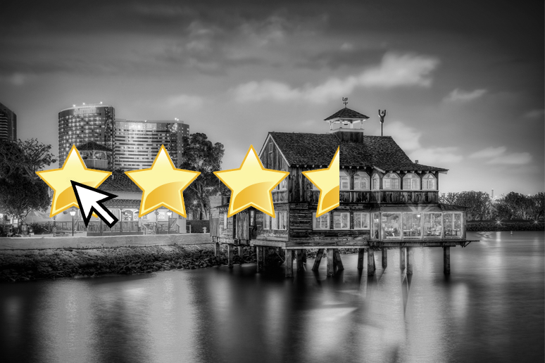 Reviews on TripAdvisor for the Seaport Village Pier Café, California