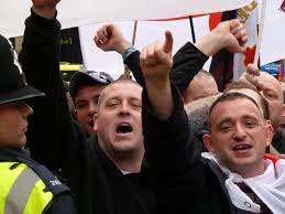 The effects of divisive language. The EDL worked hard to be white and born in England.