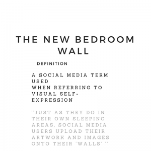 A picture of definition of the new bedroom wall