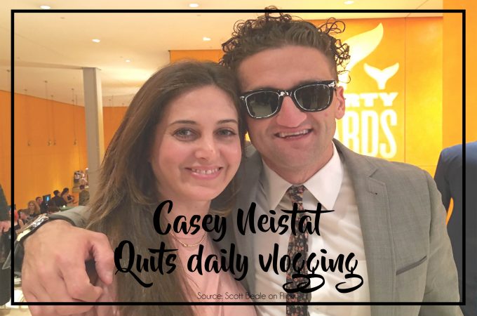 Casey Neistat quits daily vlogging
